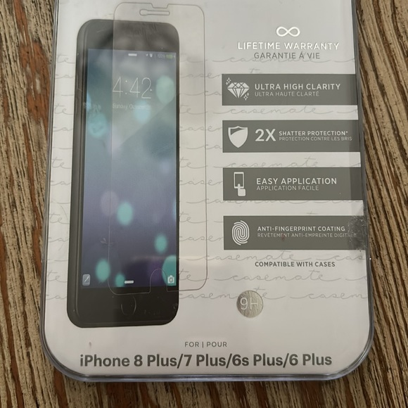 NEW Case-mate Glass Tempered Screen Protector - Picture 4 of 4